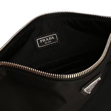 pochette prada con logo stampato|authentic prada bags.